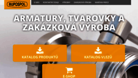 What Bupospol.cz website looked like in 2019 (4 years ago)