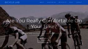 What Bicyclelab.com website looked like in 2019 (4 years ago)