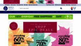 What Boscovs.com website looked like in 2019 (4 years ago)