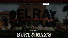 What Burtandmaxs.com website looked like in 2019 (4 years ago)