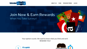 What Bizraterewards.com website looked like in 2019 (4 years ago)