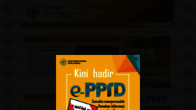 What Bpk.go.id website looked like in 2019 (4 years ago)