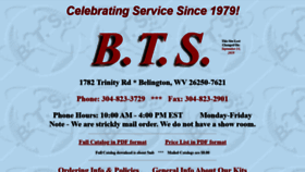What Btsrr.com website looked like in 2019 (4 years ago)