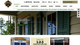 What Buyplantationshutters.com website looked like in 2019 (4 years ago)