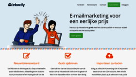 What Budgetmailer.nl website looked like in 2019 (4 years ago)