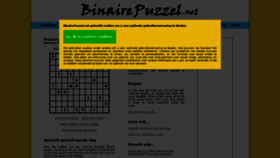What Binairepuzzel.net website looked like in 2019 (4 years ago)