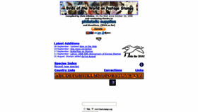 What Bird-stamps.org website looked like in 2019 (4 years ago)