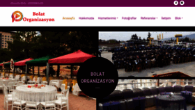 What Bolatorganizasyon.com website looked like in 2019 (4 years ago)