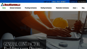 What Buildmasters.net website looked like in 2019 (4 years ago)