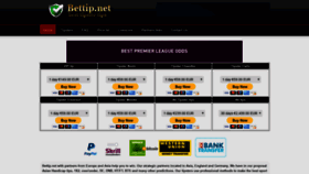 What Bettip.net website looked like in 2019 (4 years ago)