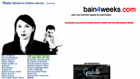 What Bain4weeks.com website looked like in 2019 (4 years ago)