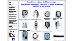 What Beadwizardrydesigns.com website looked like in 2019 (4 years ago)