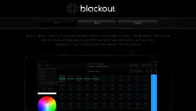 What Blackout-app.com website looked like in 2019 (4 years ago)
