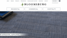 What Bloomsburgcarpet.com website looked like in 2019 (4 years ago)