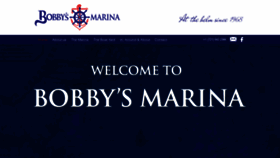 What Bobbysmarina.com website looked like in 2019 (4 years ago)