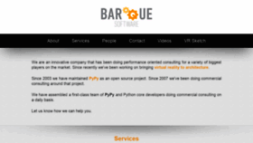 What Baroquesoftware.com website looked like in 2019 (4 years ago)