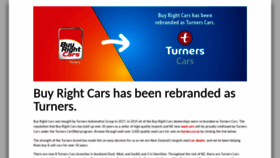 What Buyrightcars.co.nz website looked like in 2019 (4 years ago)