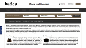 What Batica.pl website looked like in 2019 (4 years ago)