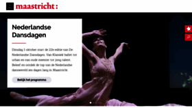 What Bezoekmaastricht.nl website looked like in 2019 (5 years ago)