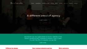 What Benchworks.com website looked like in 2019 (4 years ago)