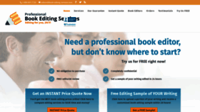What Book-editing-services.com website looked like in 2019 (4 years ago)