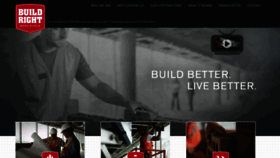 What Buildrightns.ca website looked like in 2019 (4 years ago)