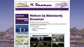 What Bouwmanmakelaardij.nl website looked like in 2019 (4 years ago)