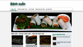 What Banhcuon.com website looked like in 2019 (4 years ago)