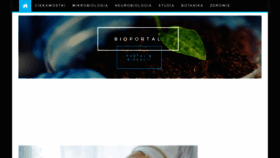 What Biologicznie24.pl website looked like in 2019 (4 years ago)