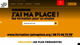 What Bourgognefranchecomte.fr website looked like in 2019 (4 years ago)