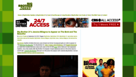 What Bigbrotheraccess.com website looked like in 2019 (4 years ago)