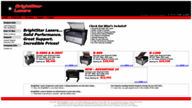 What Brightstarlasers.com website looked like in 2019 (4 years ago)