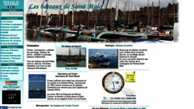 What Bateaux-de-saint-malo.com website looked like in 2019 (4 years ago)