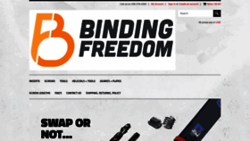What Bindingfreedom.com website looked like in 2019 (4 years ago)