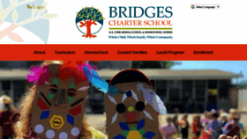 What Bridgescharter.org website looked like in 2019 (4 years ago)