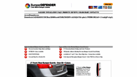 What Bumperdefender.com website looked like in 2019 (4 years ago)