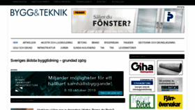 What Byggteknikforlaget.se website looked like in 2019 (4 years ago)