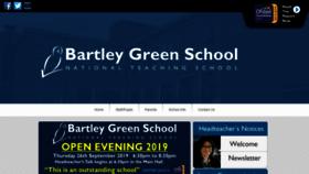 What Bartleygreen.org.uk website looked like in 2019 (4 years ago)
