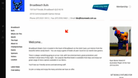 What Broadbeachbowlsclub.com website looked like in 2019 (4 years ago)
