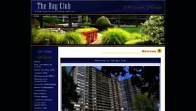 What Bayclub.net website looked like in 2019 (4 years ago)