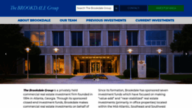 What Brookdalegroup.com website looked like in 2019 (4 years ago)