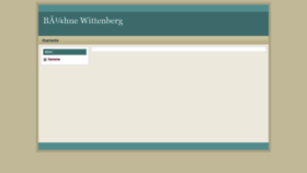 What Buehnewittenberg.de website looked like in 2019 (4 years ago)