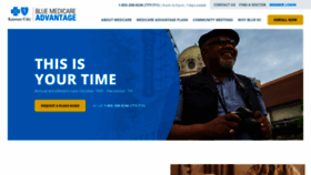 What Bluekcma.com website looked like in 2019 (4 years ago)