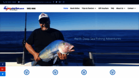 What Bluejuicecharters.com.au website looked like in 2019 (4 years ago)