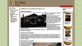 What Bungalowhomestyle.com website looked like in 2019 (4 years ago)