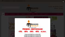 What Bougies-parfums.fr website looked like in 2019 (4 years ago)