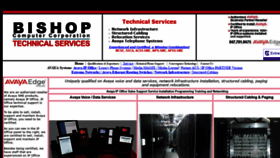 What Bishopcomputer.com website looked like in 2019 (4 years ago)