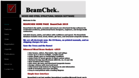 What Beamchek.com website looked like in 2019 (4 years ago)