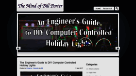 What Billporter.info website looked like in 2019 (4 years ago)