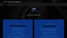 What Bluetonguemanagement.com website looked like in 2019 (4 years ago)